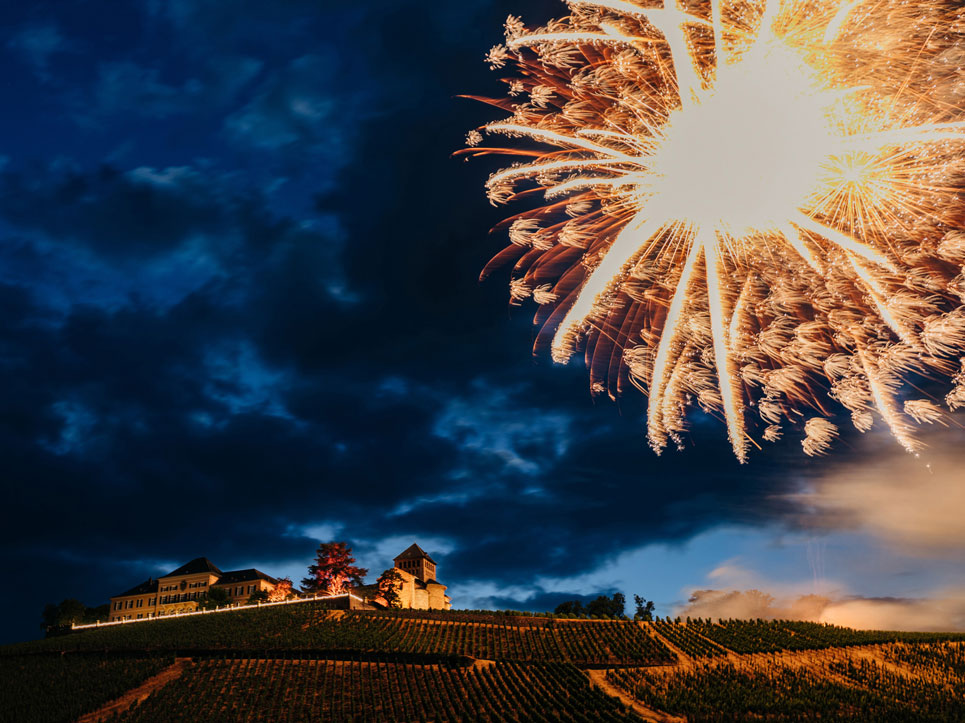 Sommerfest mit Feuerwerk